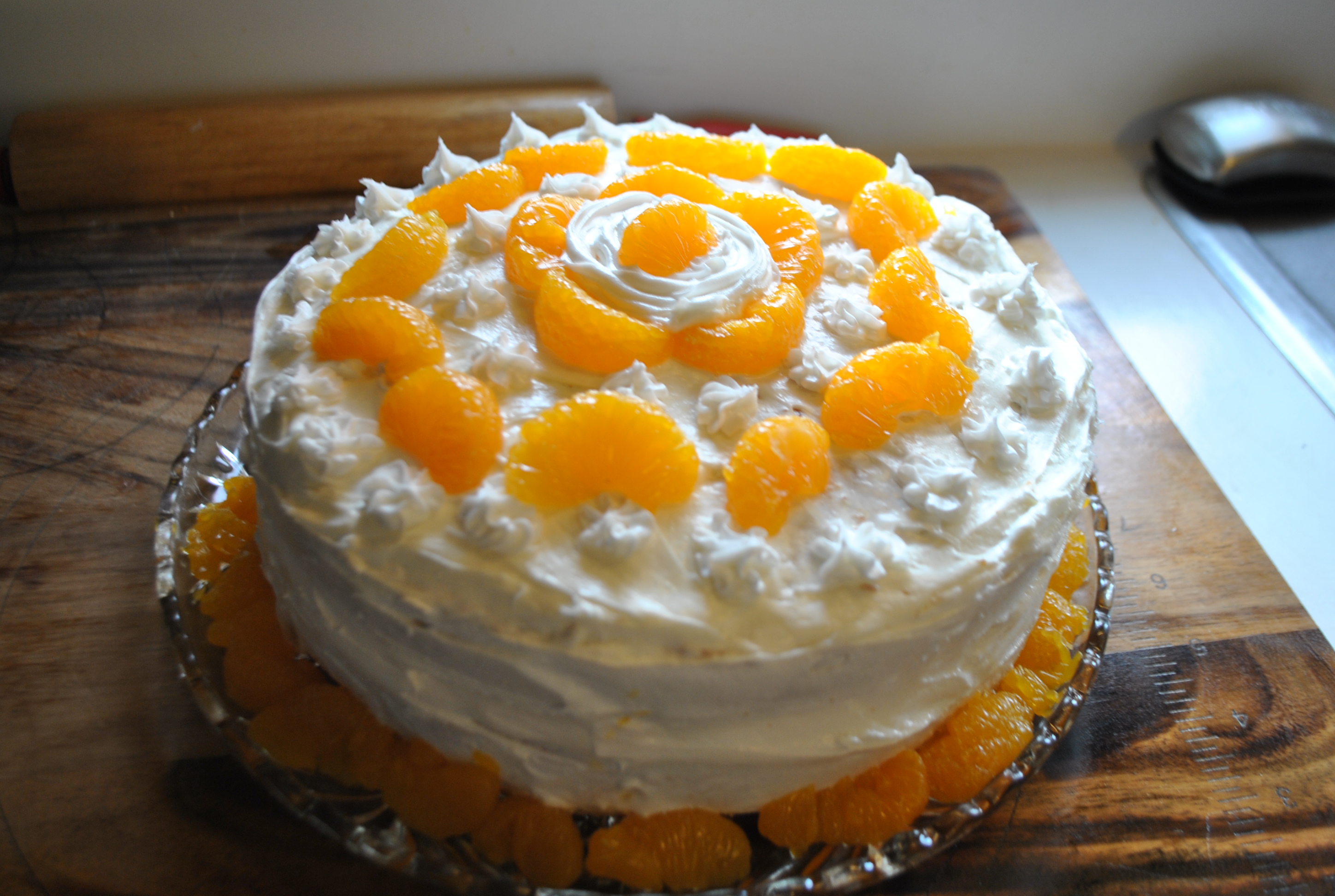 QUICK N EASY MANDARIN ORANGE CAKE